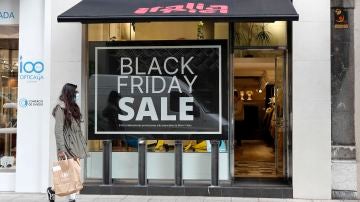 La campaña comercial del Black Friday o viernes negro, en Asturias.