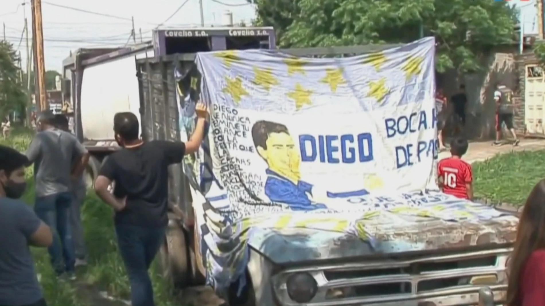 Argentina desolada por la muerte de Maradona