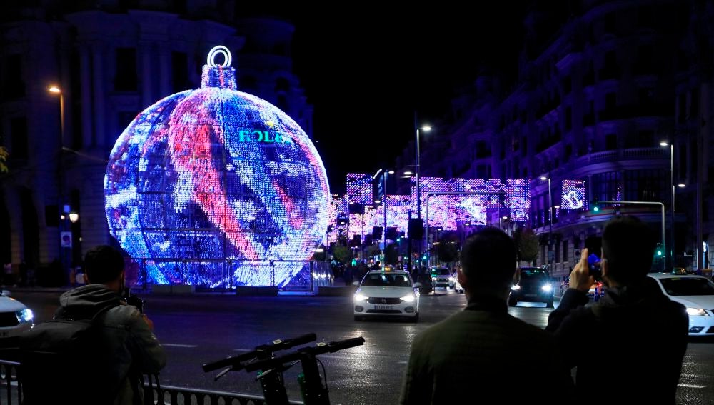 Luces de Navidad en Madrid 