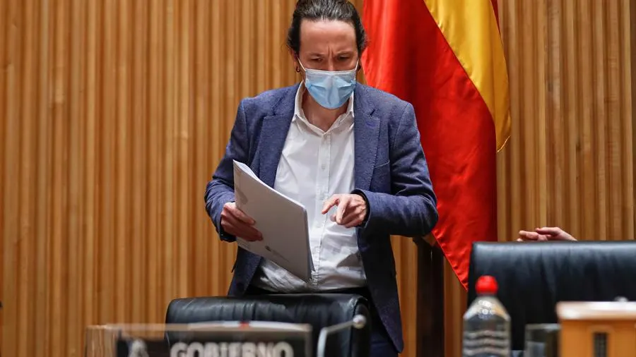 Pablo Iglesias, ante la comisión del Congreso de los Diputados. Pablo Iglesias, ante la comisión del Congreso de los Diputados.