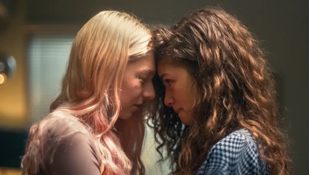 Zendaya y Hunter Schafer en 'Euphoria' Zendaya y Hunter Schafer en 'Euphoria'