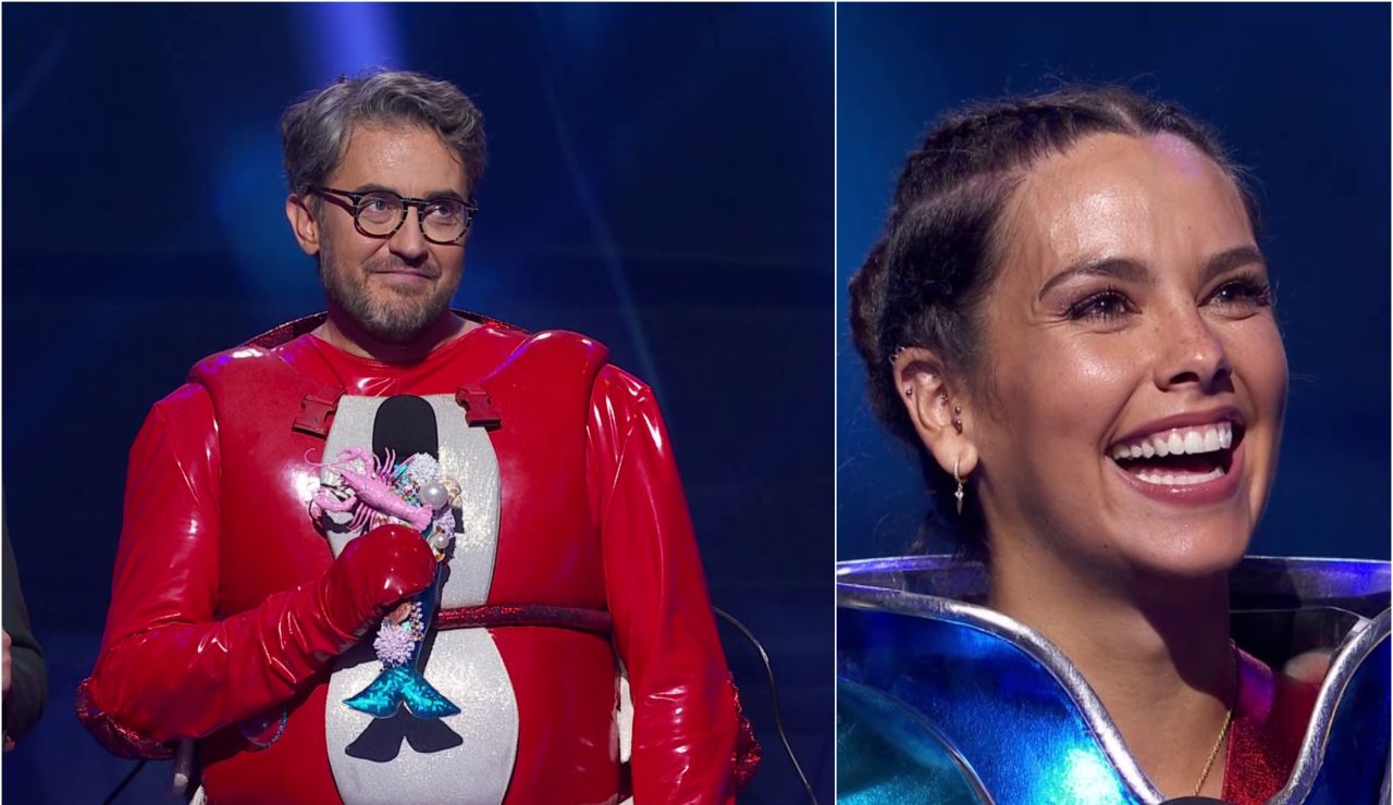 Sorpresa en ‘Mask Singer’: Màxim Huerta se escondía detrás de la Gamba y Javier Ambrossi y el Camaleón se retan a duelo por el amor de Javier Calvo Sorpresa en ‘Mask Singer’: Màxim Huerta se escondía detrás de la Gamba y Javier Ambrossi y el Camaleón se retan a duelo por el amor de Javier Calvo