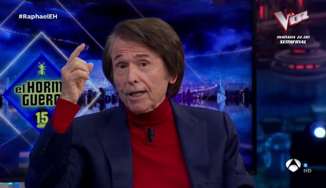 Raphael "prende la mecha" y vuelve a los escenarios con un mensaje muy claro: "Hay que empezar ya" Raphael "prende la mecha" y vuelve a los escenarios con un mensaje muy claro: "Hay que empezar ya"