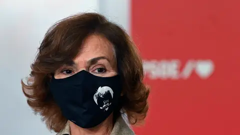 La vicepresidenta del Gobierno, Carmen Calvo La vicepresidenta del Gobierno, Carmen Calvo