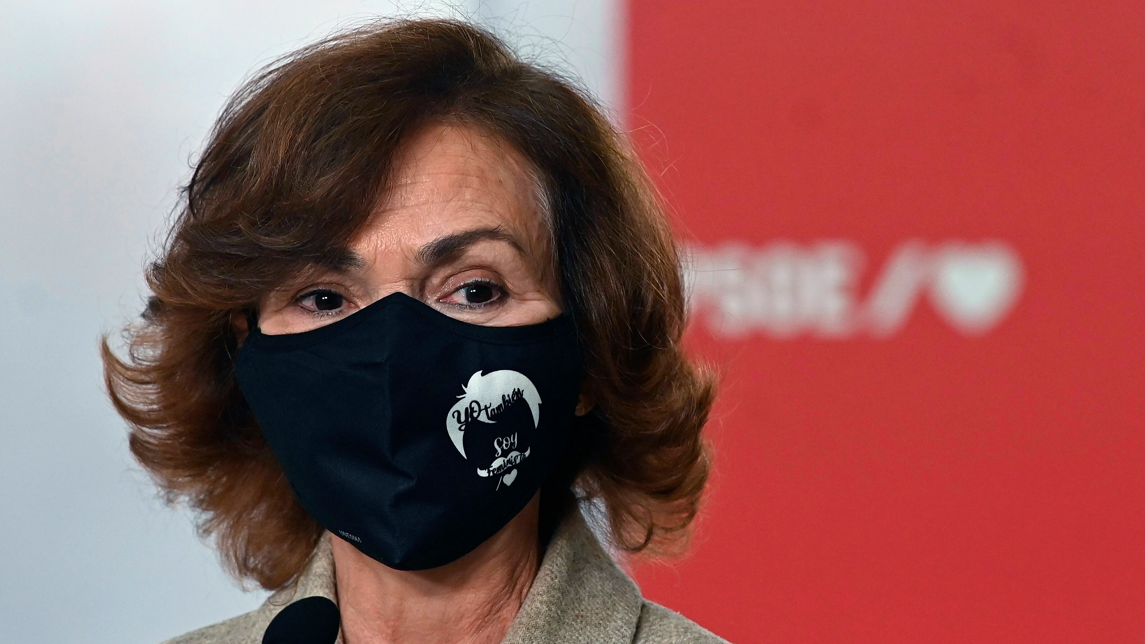 La vicepresidenta del Gobierno, Carmen Calvo