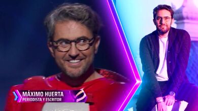El accidente de Máxim Huerta actuando como Gamba de 'Mask Singer': 