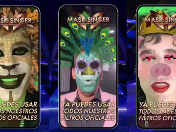 Atrévete con los fantásticos filtros de las máscaras de 'Mask Singer' Atrévete con los fantásticos filtros de las máscaras de 'Mask Singer'