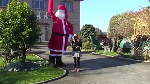 Papá Noel gigante en Galicia Papá Noel gigante en Galicia