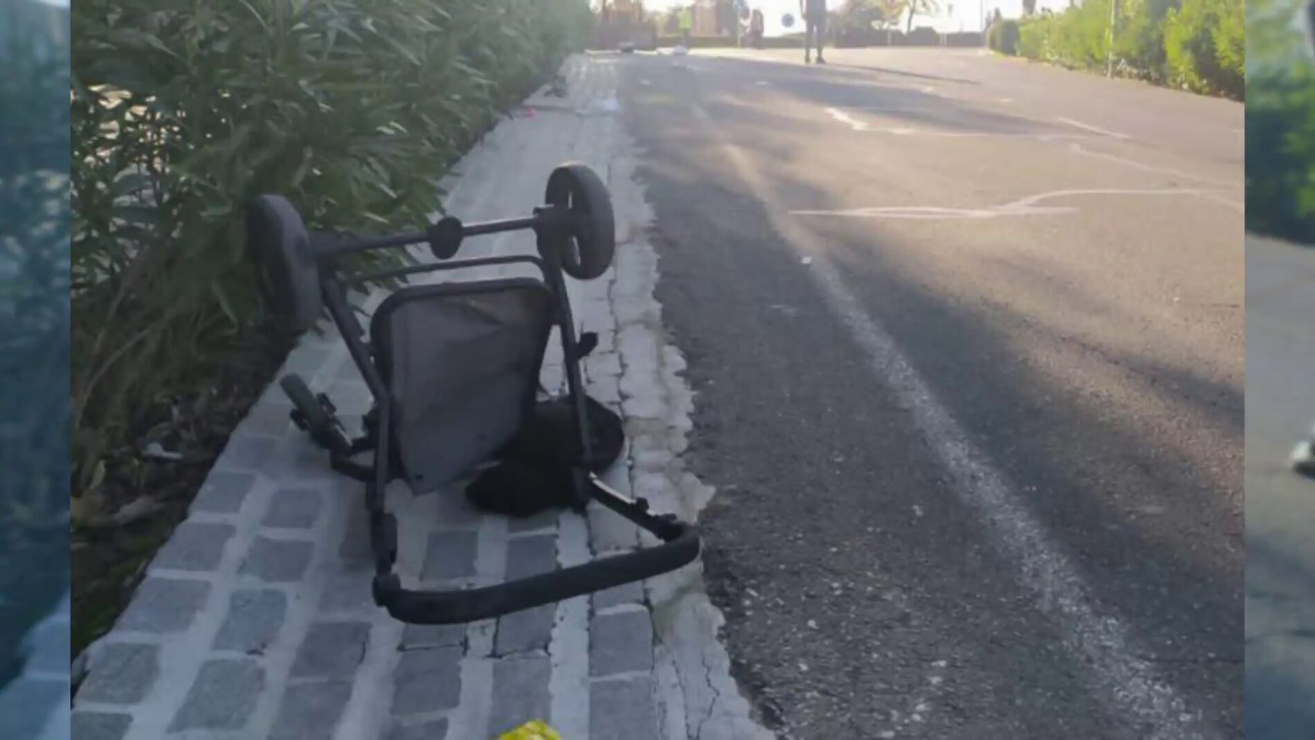 Beb&eacute; atropellado