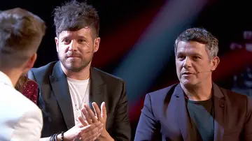 La reacción de Alejandro Sanz y Pablo López tras quedarse sin talents en la Gran Final de 'La Voz'
