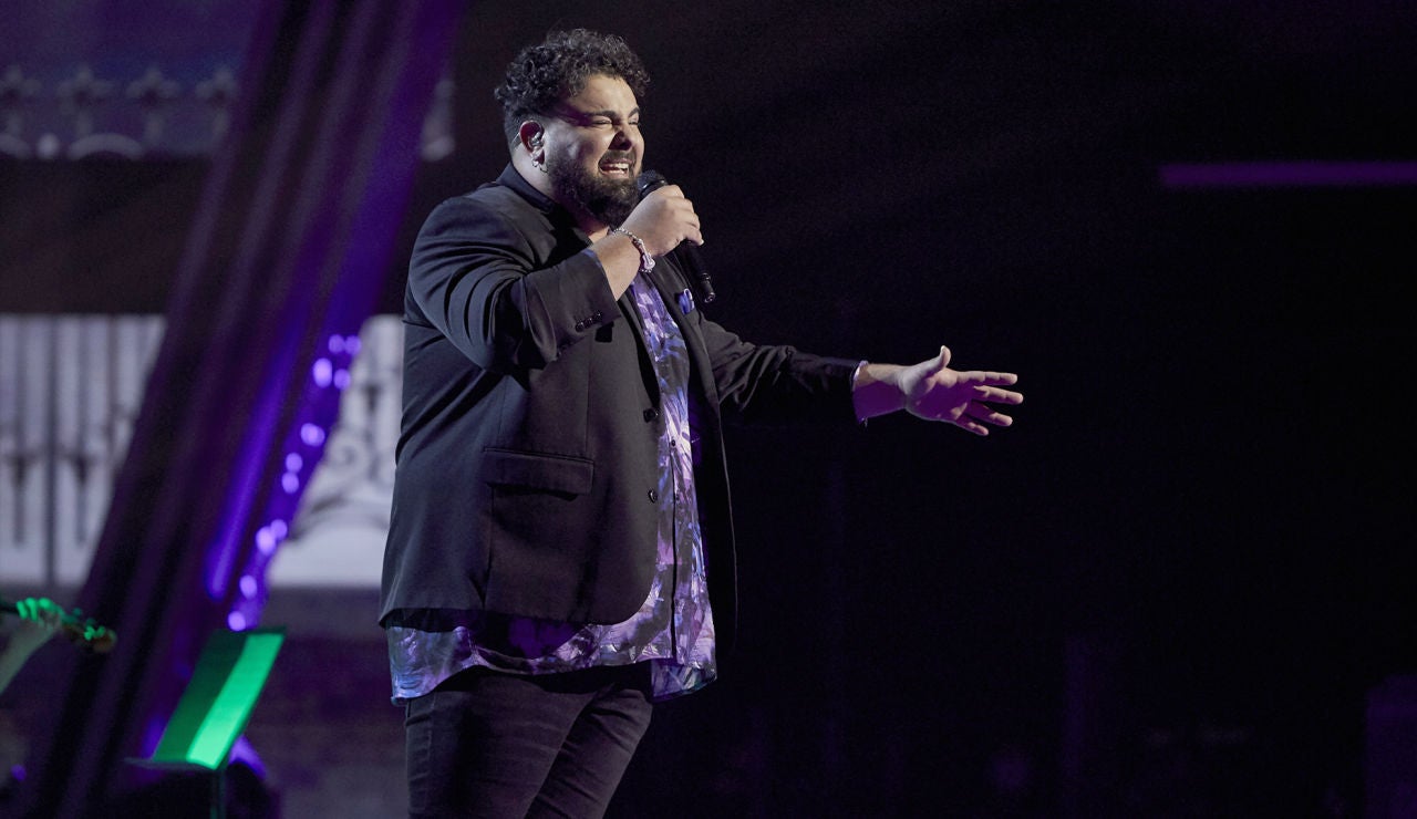 Rafael Ruiz canta 'El trato' en la Semifinal de 'La Voz'