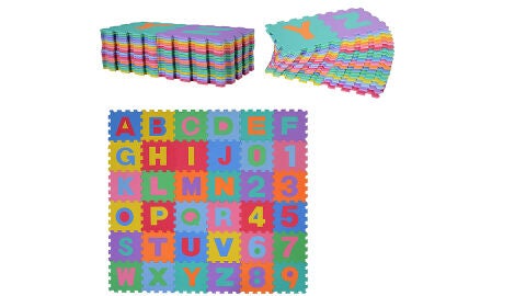HOMCOM, alfombra puzzle 
