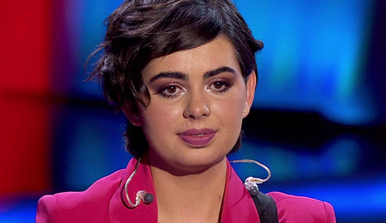 Paula Espinosa, en la Semifinal de 'La Voz' Paula Espinosa, en la Semifinal de 'La Voz'