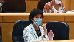 Isabel Cela&aacute;, en el Senado.