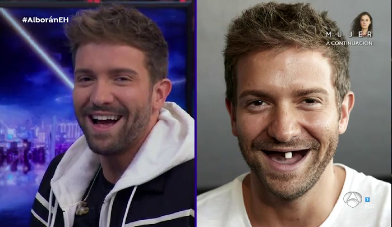 Pablo Motos recrea la divertida versión de Pablo Alborán si uno de los audios de su vida se hiciese realidad Pablo Motos recrea la divertida versión de Pablo Alborán si uno de los audios de su vida se hiciese realidad