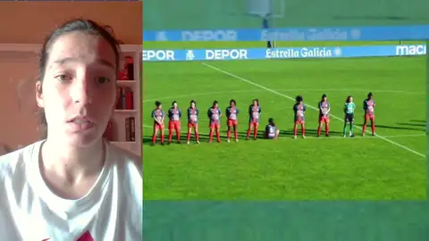 Paula Dapena, la futbolista que se negó a homenajear a Maradona Paula Dapena, la futbolista que se negó a homenajear a Maradona