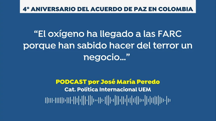 PODCAST: Incertidumbre en el cuarto aniversario del acuerdo definitivo de paz en Colombia PODCAST: Incertidumbre en el cuarto aniversario del acuerdo definitivo de paz en Colombia
