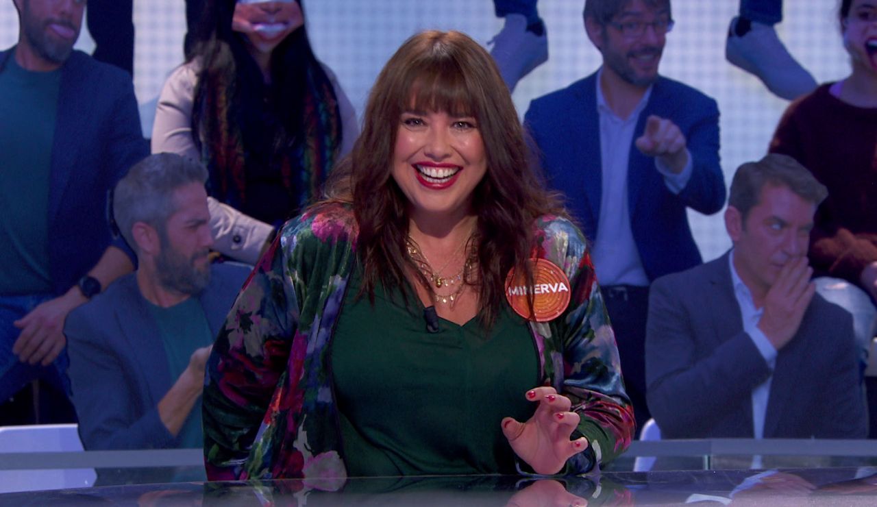 Minerva Piquero, pillada in fraganti en ‘Pasapalabra’: “Lo voy a contar…” Minerva Piquero, pillada in fraganti en ‘Pasapalabra’: “Lo voy a contar…”