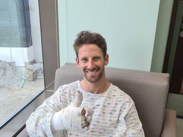 El mensaje de Romain Grosjean desde el hospital tras su terrorífico accidente el GP de Baréin