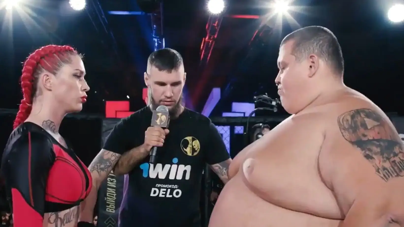 Darina Madzyuk y Grigory Chistyakov, frente a frente Darina Madzyuk y Grigory Chistyakov, frente a frente
