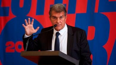 Joan Laporta presenta su candidatura: 
