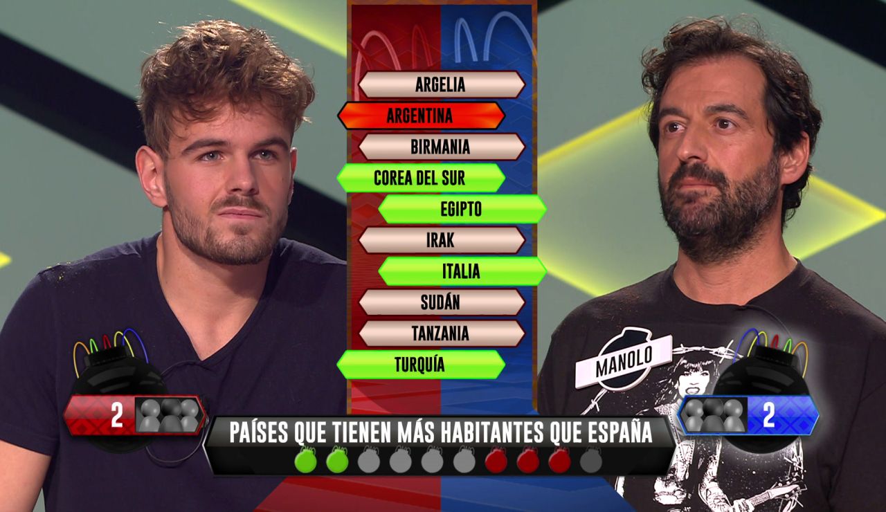 El ajustadísimo desempate entre Manolo, de ‘Los dispersos’ y Parra, de los ‘Cantera de jefes’ El ajustadísimo desempate entre Manolo, de ‘Los dispersos’ y Parra, de los ‘Cantera de jefes’