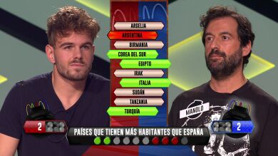 El ajustadísimo desempate entre Manolo, de ‘Los dispersos’ y Parra, de los ‘Cantera de jefes’