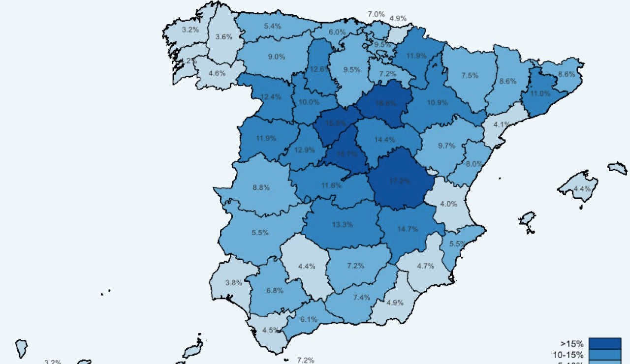 El cuarto estudio de seroprevalencia muestra una inmunidad del 9,9% de los españoles ante el coronavirus