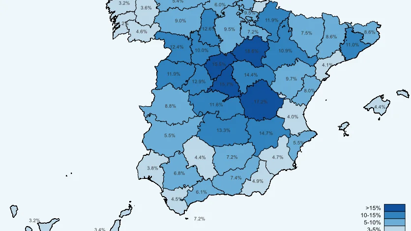 El cuarto estudio de seroprevalencia muestra una inmunidad del 9,9% de los espa&ntilde;oles ante el coronavirus