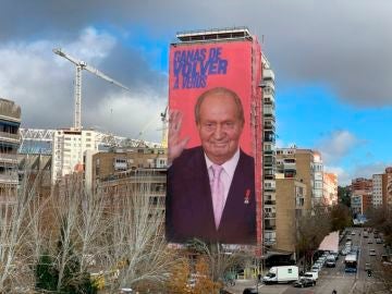 Puigdemont, Coentrao o Juan Carlos I, los mejores memes de la pancarta de Joan Laporta junto al Bernabéu