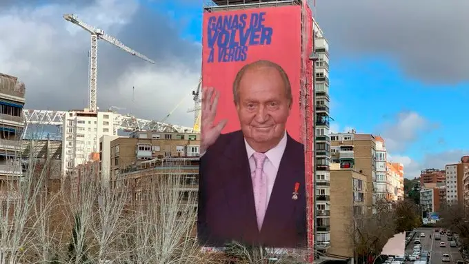 Puigdemont, Coentrao o Juan Carlos I, los mejores memes de la pancarta de Joan Laporta junto al Bernabéu Puigdemont, Coentrao o Juan Carlos I, los mejores memes de la pancarta de Joan Laporta junto al Bernabéu