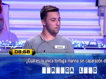 ¡A punto de pedir el VAR! El acierto de un concursante cuando su rival celebraba ya su caída ¡A punto de pedir el VAR! El acierto de un concursante cuando su rival celebraba ya su caída