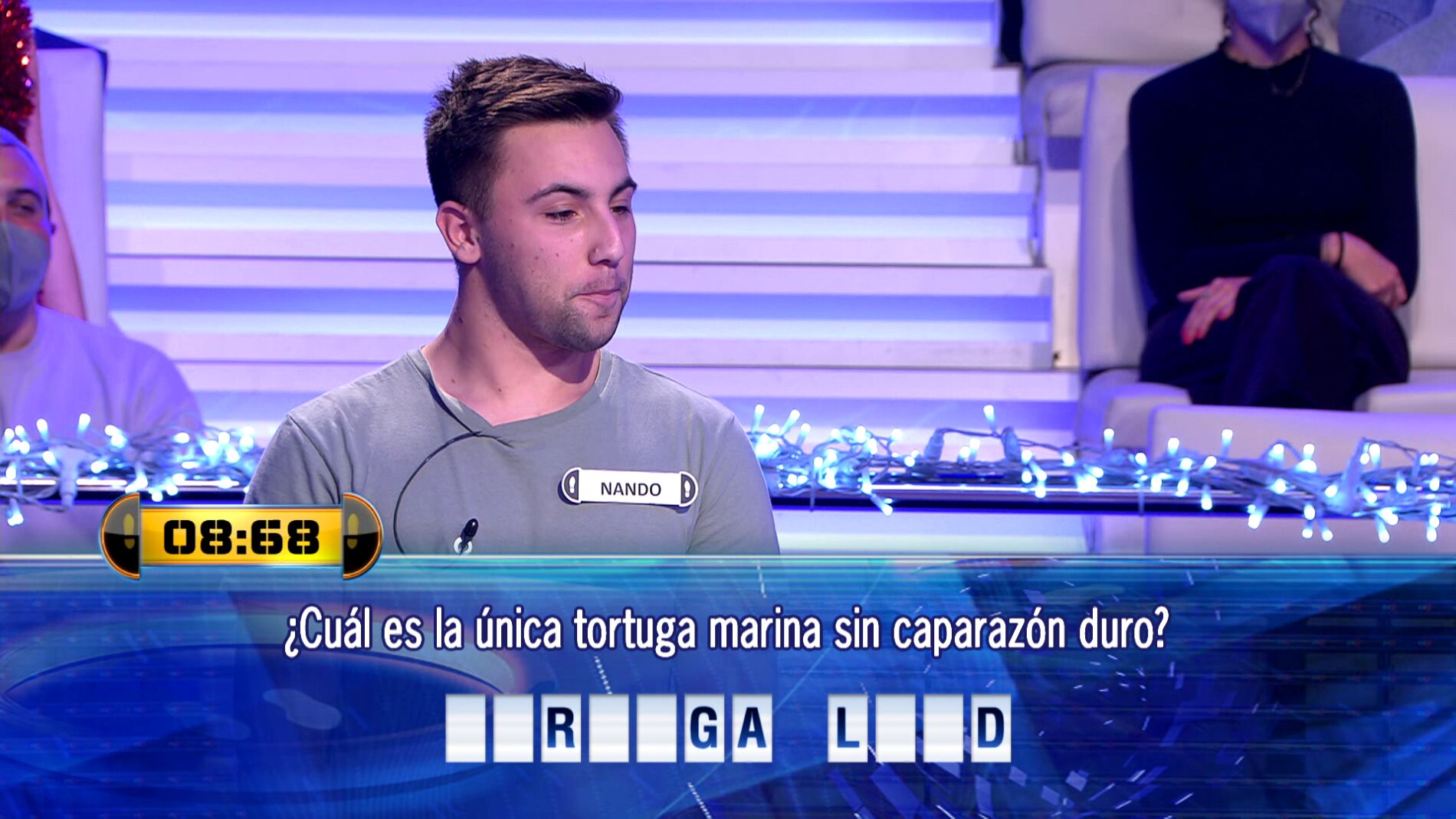 ¡A punto de pedir el VAR! El acierto de un concursante cuando su rival celebraba ya su caída