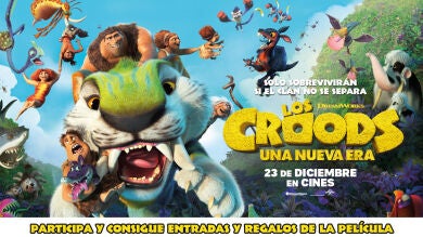 CONCURSO: Consigue un pack de 'Los Croods: Una nueva era' con una entrada doble