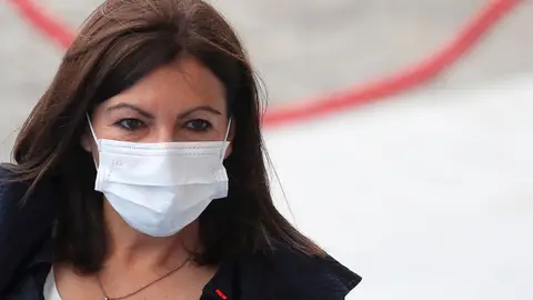 La alcaldesa de París, Anne Hidalgo. La alcaldesa de París, Anne Hidalgo.