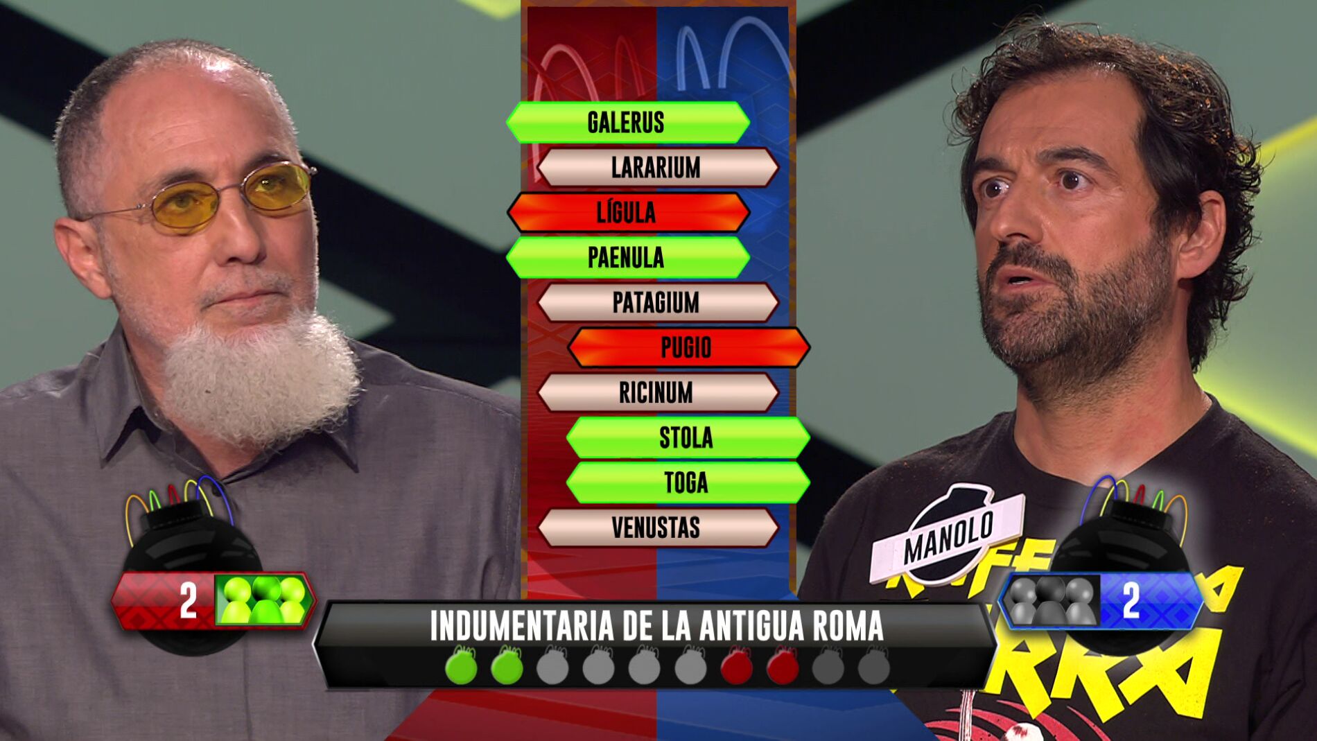 Tan solo un punto separa a Manolo, de ‘Los dispersos’, de Rafael, de ‘Los mojamitas’ en el desempate