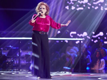 Elia Galán canta ‘Esperaré’ en la Semifinal de ‘La Voz Senior’