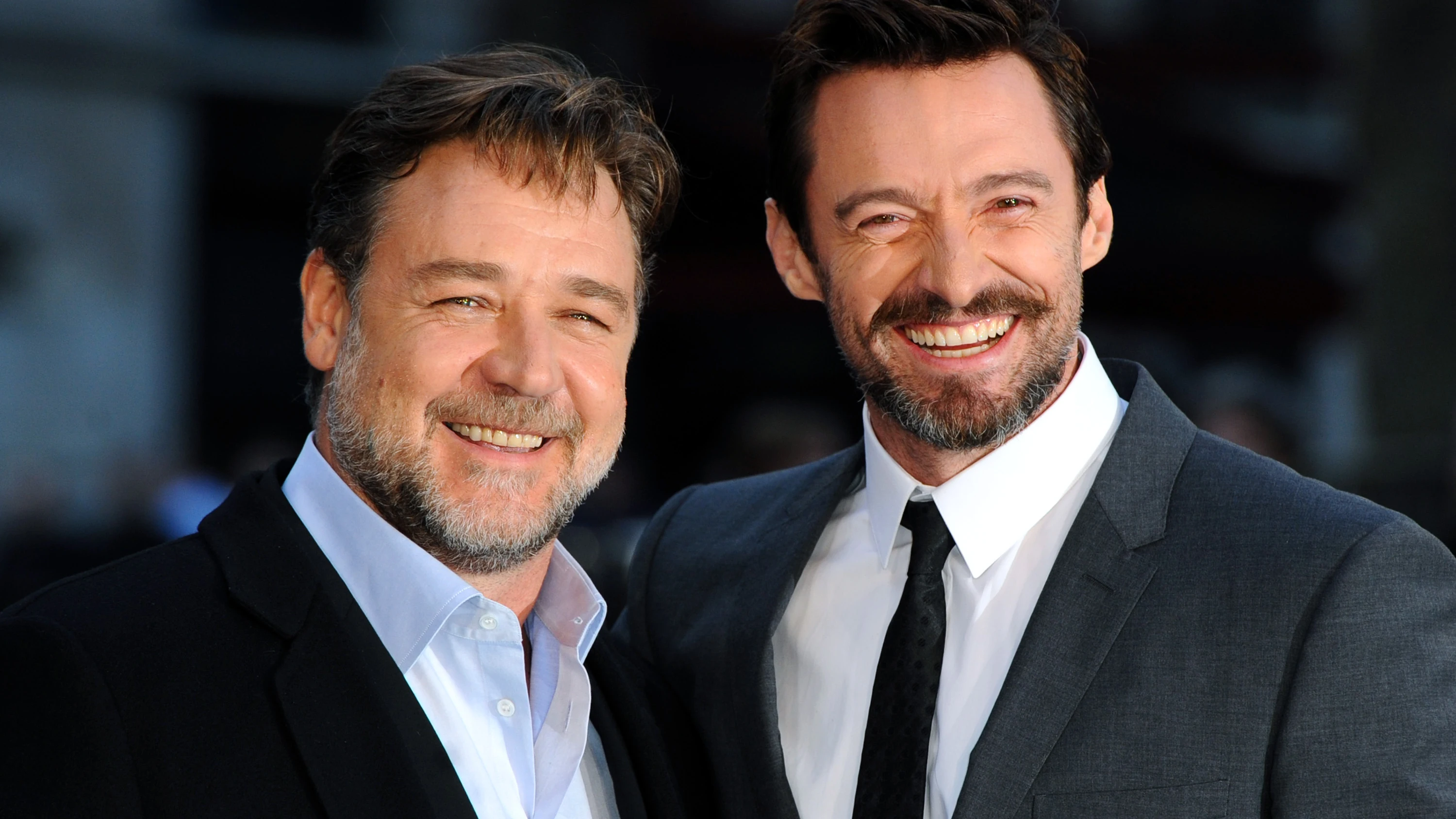 Russell Crowe y Hugh Jackman Russell Crowe y Hugh Jackman