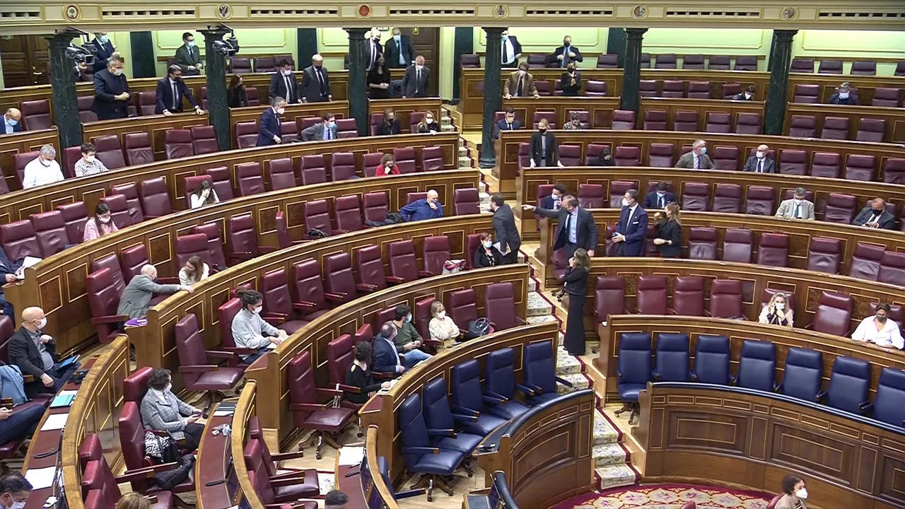 Incidente en el Congreso entre diputados de Vox y un parlamentario de ERC