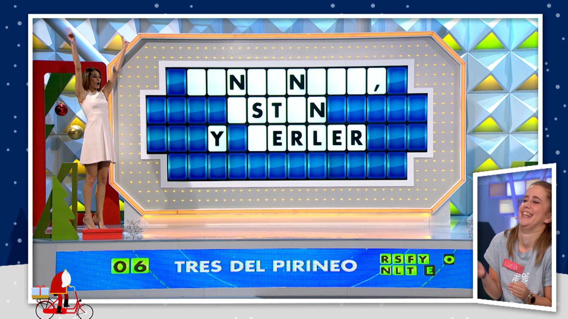La impresionante forma de resolver de una concursante de &lsquo;La ruleta de la suerte&rsquo;: &ldquo;Qu&eacute; maravilla de final de programa&rdquo;