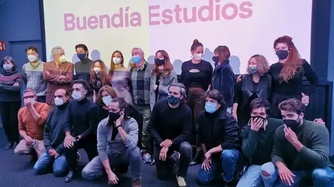 El equipo de 'La cocinera de Castamar' en el visionado del primer capítulo El equipo de 'La cocinera de Castamar' en el visionado del primer capítulo