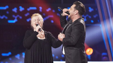 David Bustamante canta &lsquo;Nessun dorma&rsquo; con Naida con en la Semifinal de &lsquo;La Voz Senior&rsquo;