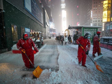 La mayor nevada en años en Nueva York 