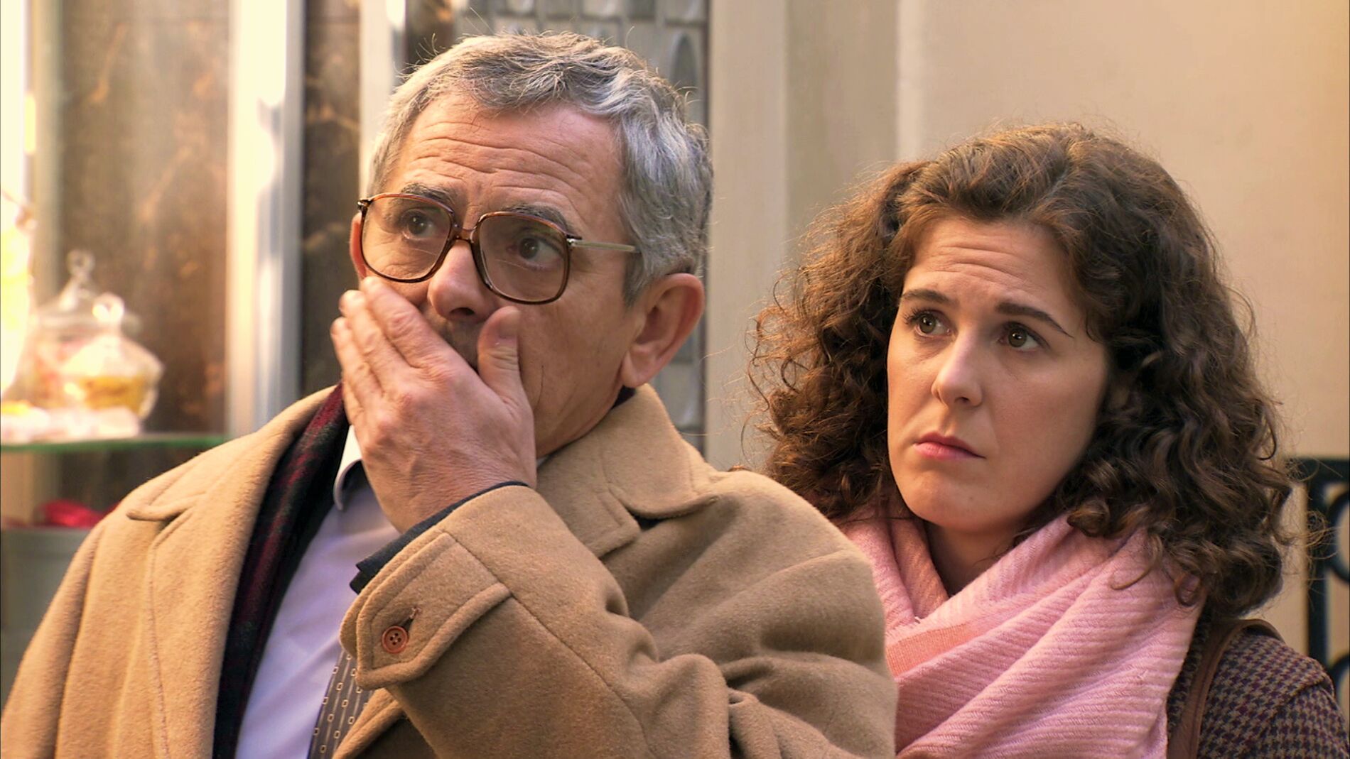 Quintero, at&oacute;nito al ver a Ram&oacute;n y Virginia cara a cara