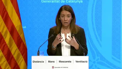 Cataluña: Meritxell Budó anuncia el plan de Navidad por el coronavirus Cataluña: Meritxell Budó anuncia el plan de Navidad por el coronavirus