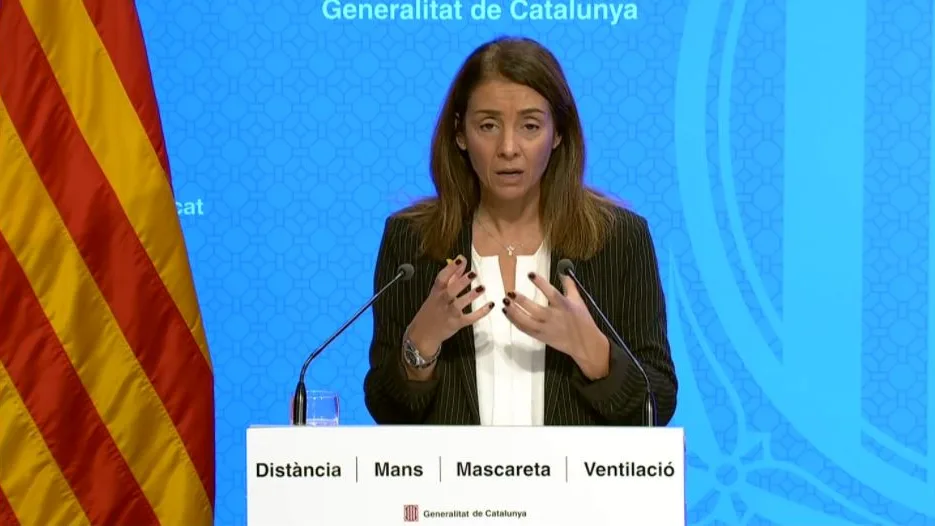 Cataluña: Meritxell Budó anuncia el plan de Navidad por el coronavirus Cataluña: Meritxell Budó anuncia el plan de Navidad por el coronavirus