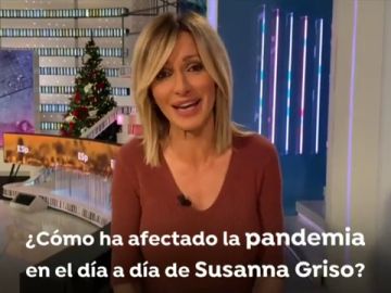 Susanna Griso se va de vacaciones de Navidad y hace balance de la pandemia de coronavirus: "Tuve la sensación de que vivía en una realidad paralela"