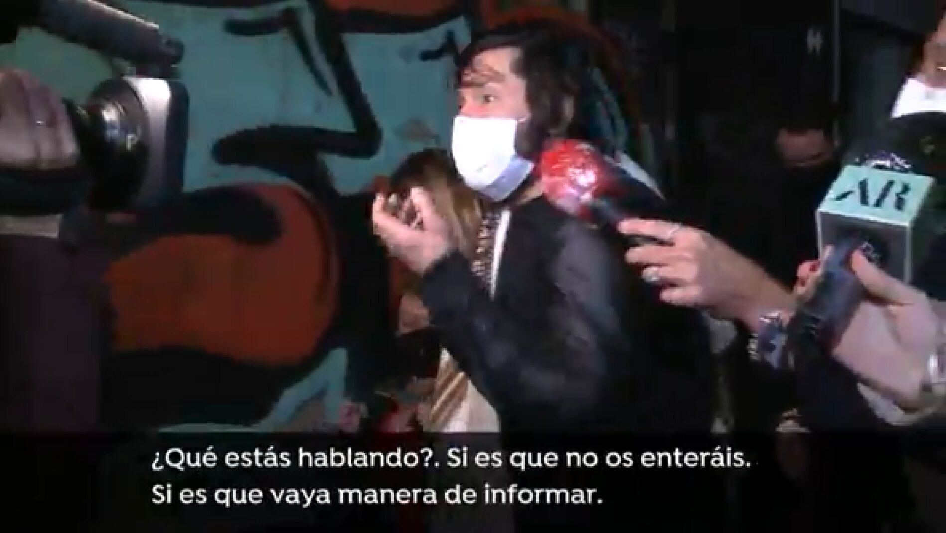 Rafael Amargo estalla contra los periodistas