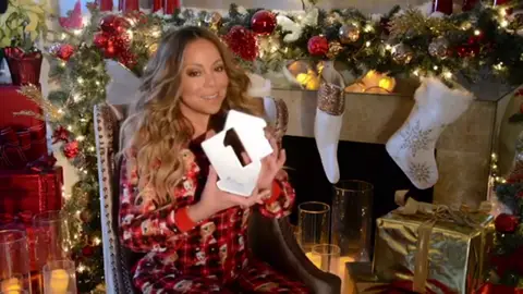Mariah Carey número uno por primera vez en las listas de Reino Unido Mariah Carey número uno por primera vez en las listas de Reino Unido
