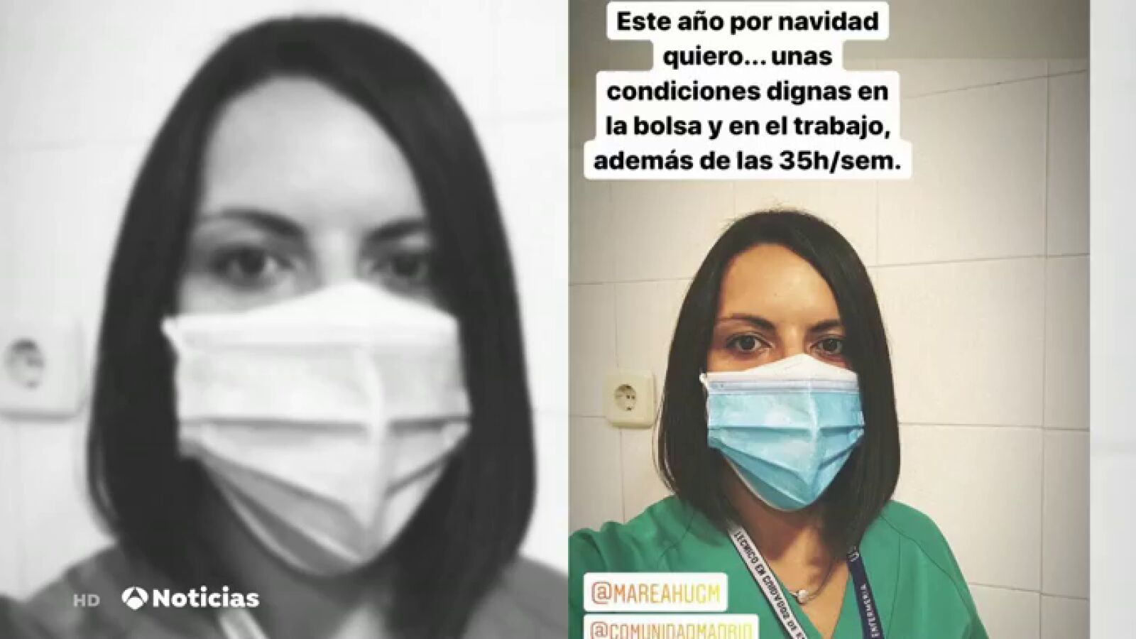 Los sanitarios piden a los Reyes Magos un contrato digno y una jornada de 35 horas semanales